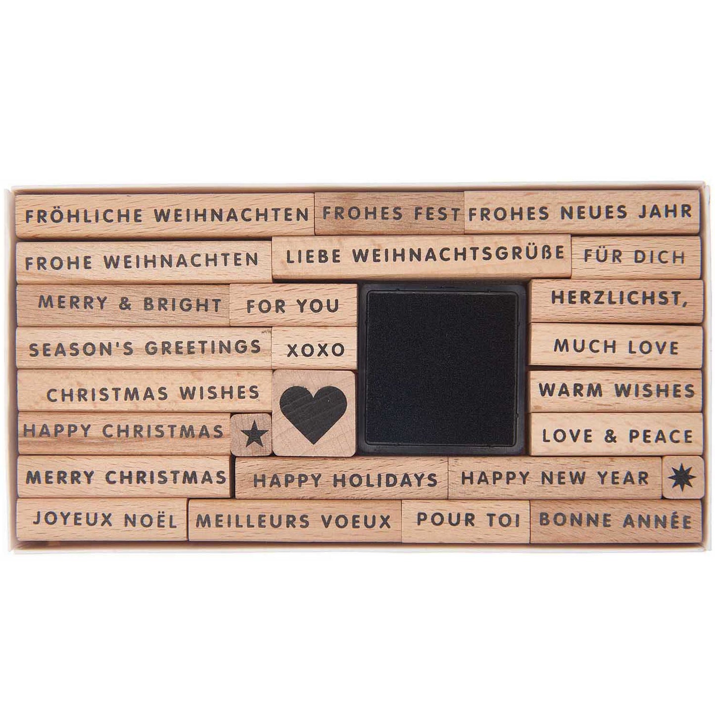 XL-Stempelset WEIHNACHTEN