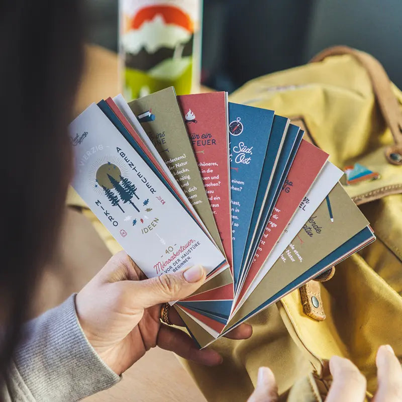 40 Mikroabenteuer-Ideen - Feder&Konfetti