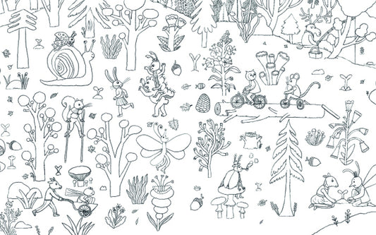 Malbuch fantastischer Wald | Mitmachbuch (n.v. 06.10.2025; Jana)