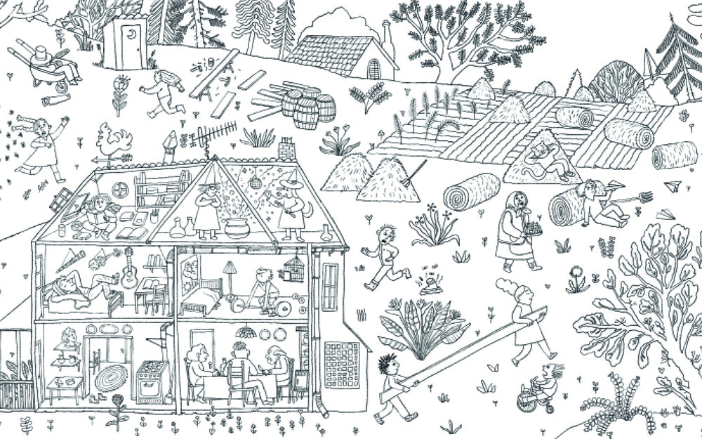 Malbuch fantastischer Wald | Mitmachbuch (n.v. 06.10.2025; Jana)