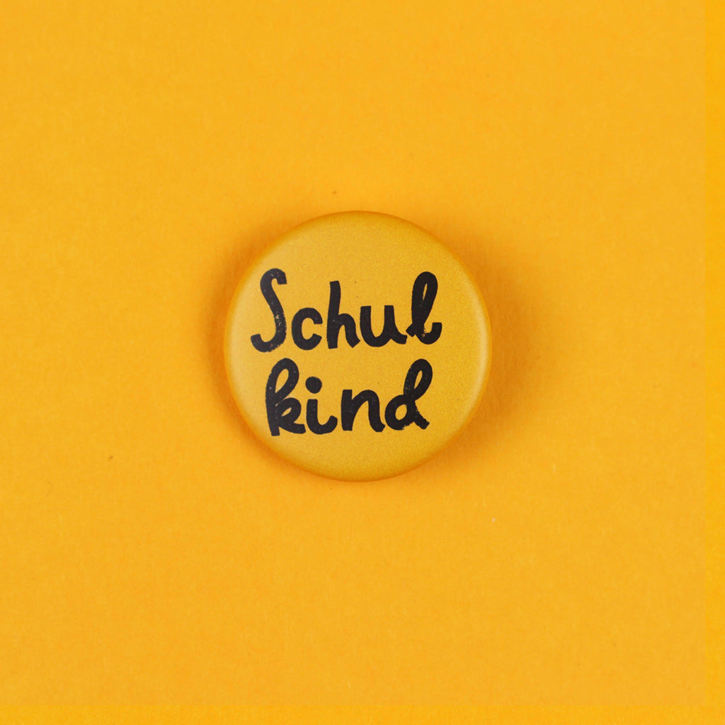 Schulkind | ava&yves | Ansteckbutton | 6 Farben