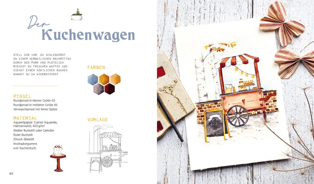 Boho Watercolor - Feder&Konfetti