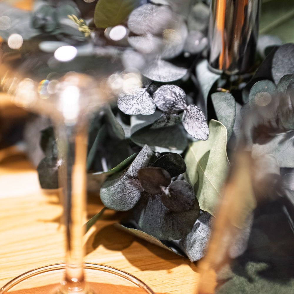 Vinterlys | Immergrüner Adventskranz aus Eukalyptus | 2 Größen