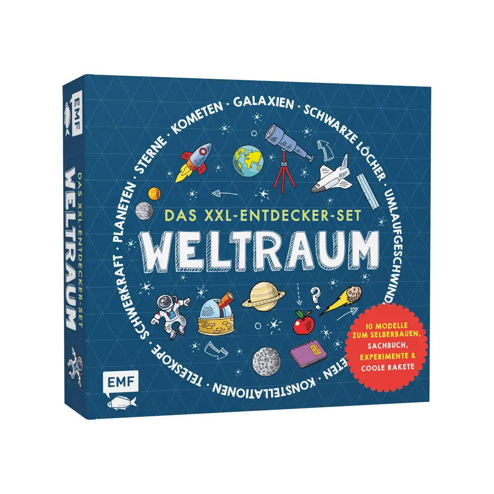 Das XXL Entdecker-Set - Weltraum - Feder&Konfetti