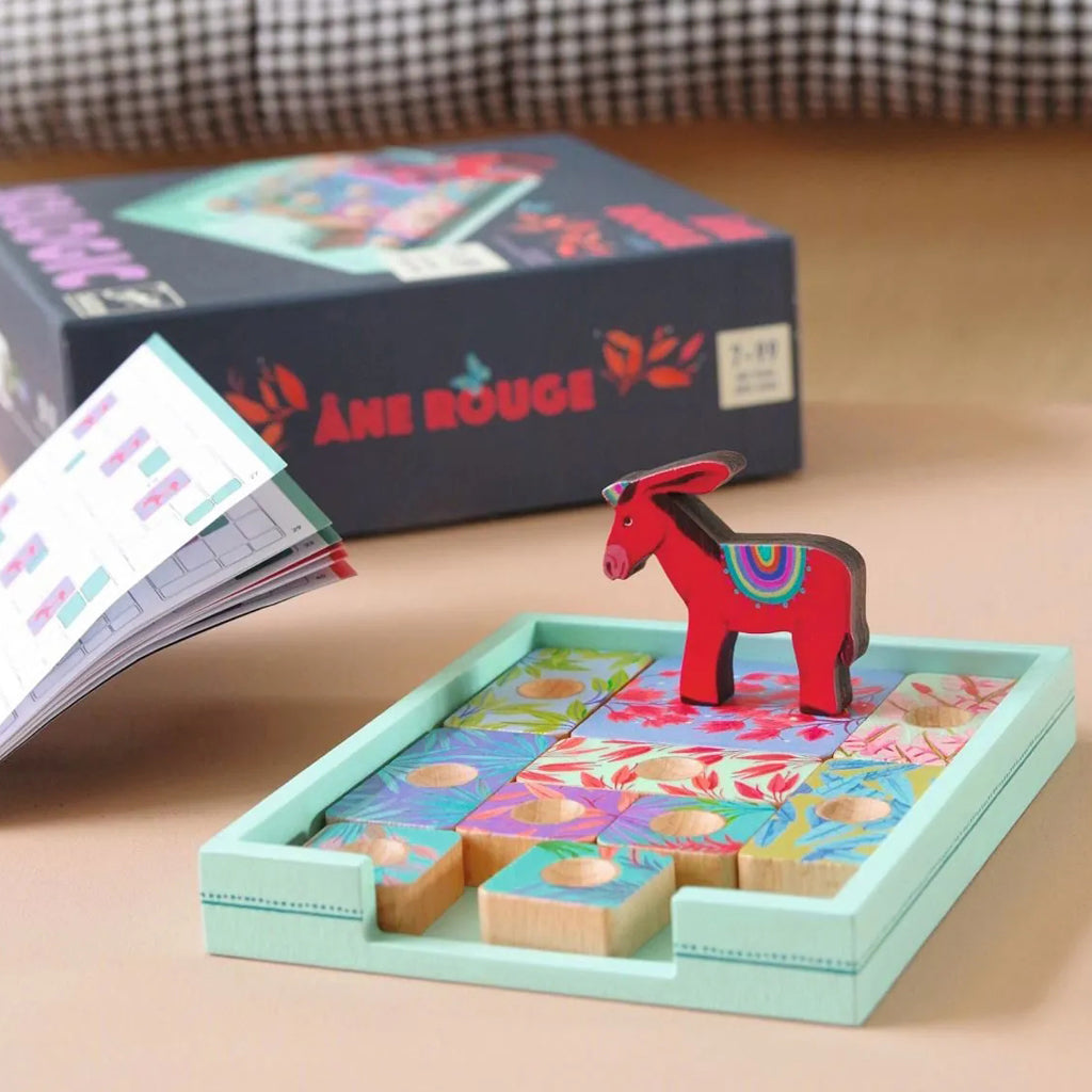 Sologic Âne rouge | Djeco | Denkspiel