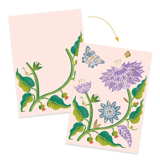 Workshop Gravur Passionsblume | Djeco | Kreativset