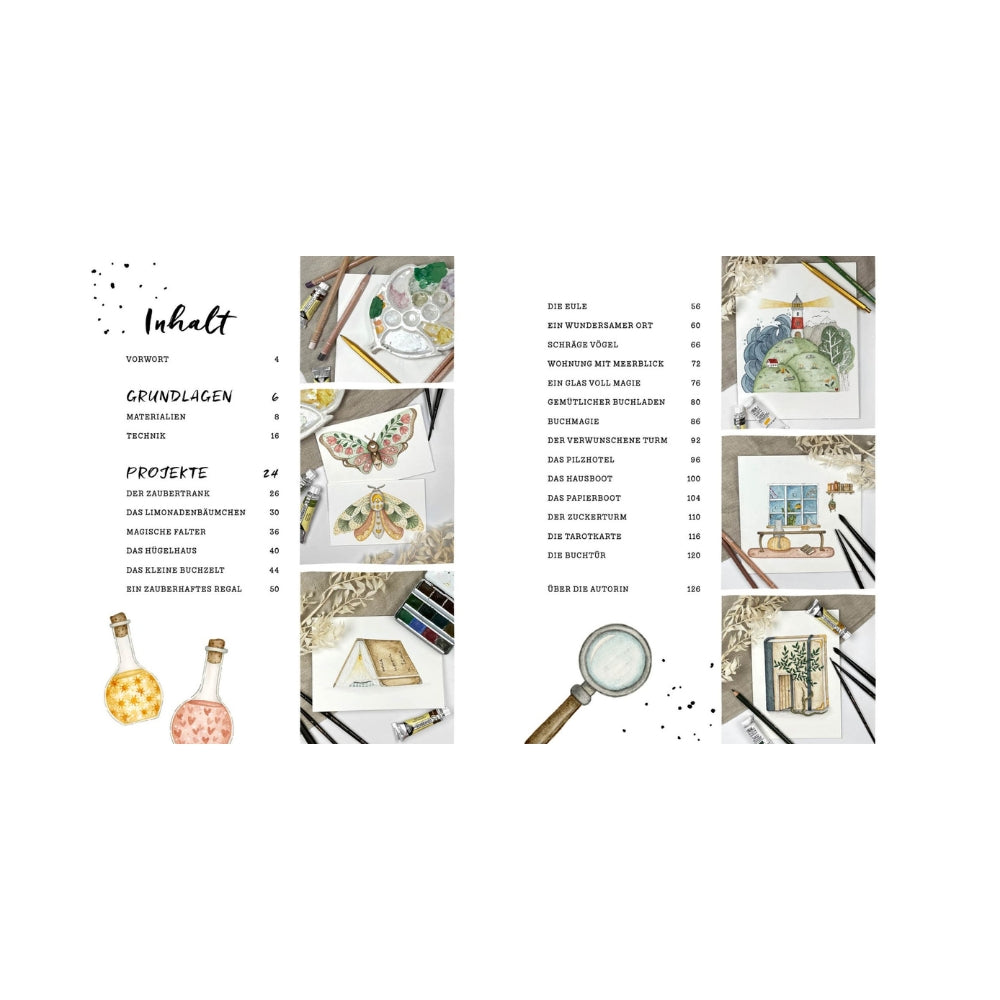 Watercolor Wonderland | Kreativbuch