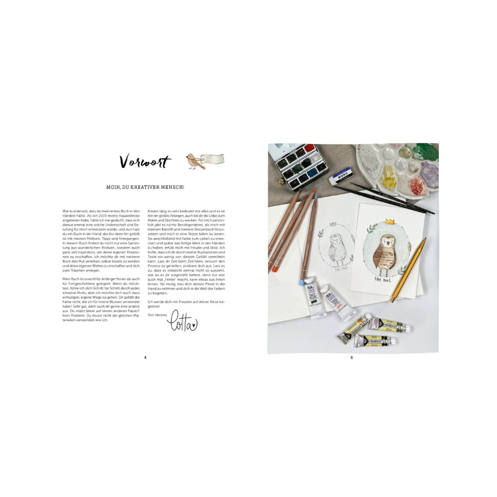 Watercolor Wonderland | Kreativbuch