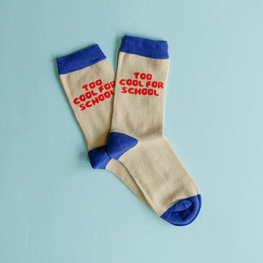 Too cool for school | tinyday | Socken | 2 Farben