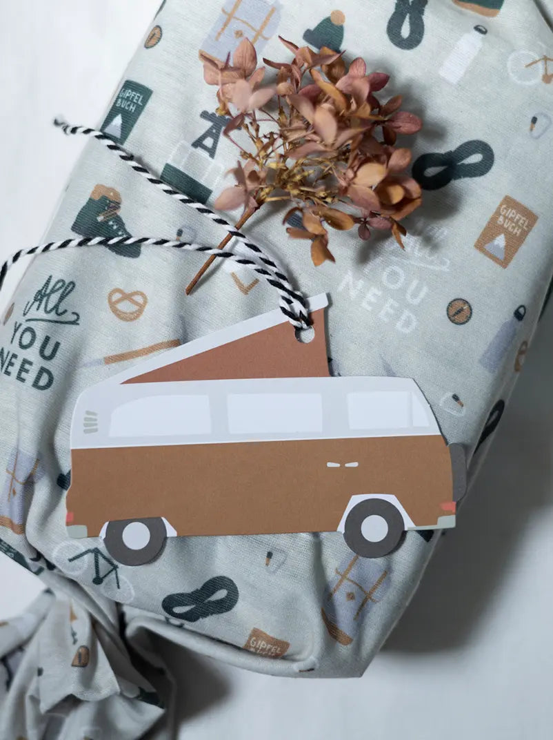 Geschenkanhänger ABENTEUER Roadtyping