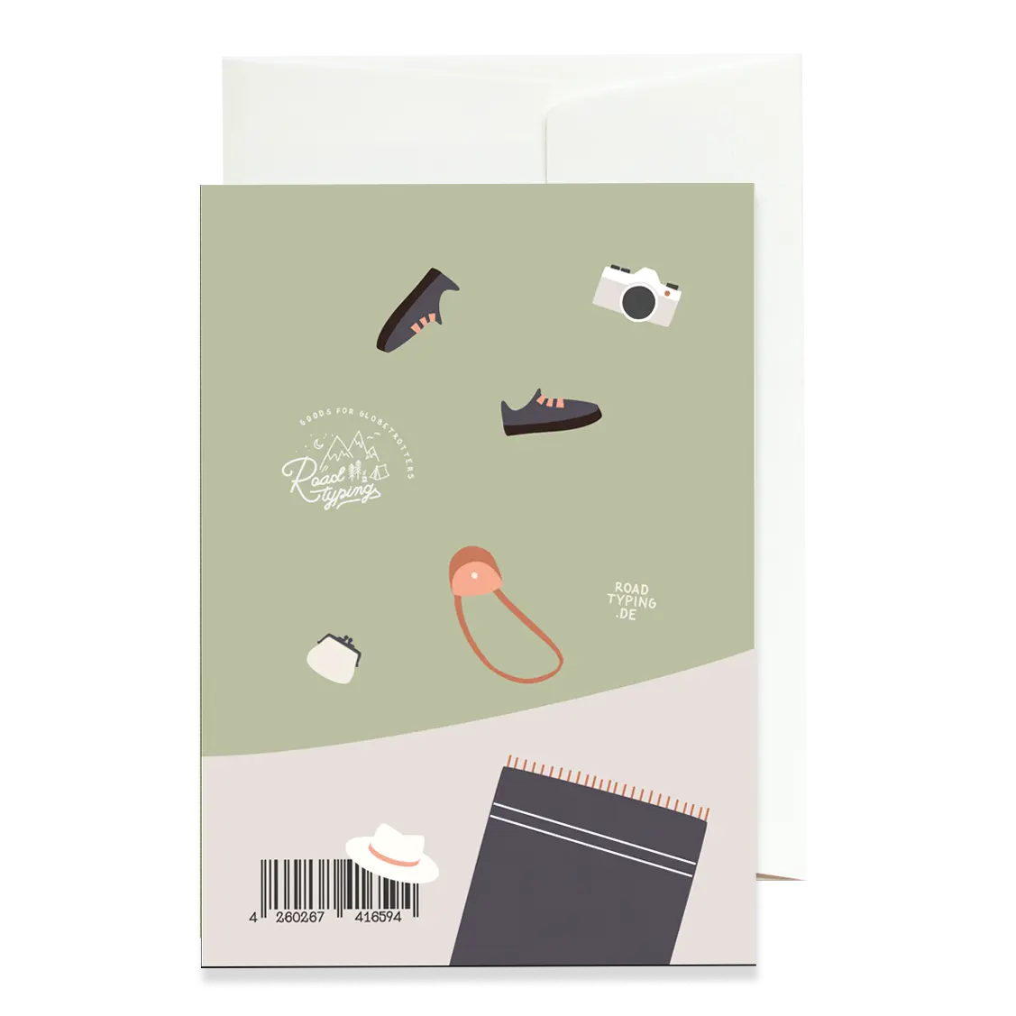 Grußkarte BETTER TOGETHER Roadtyping