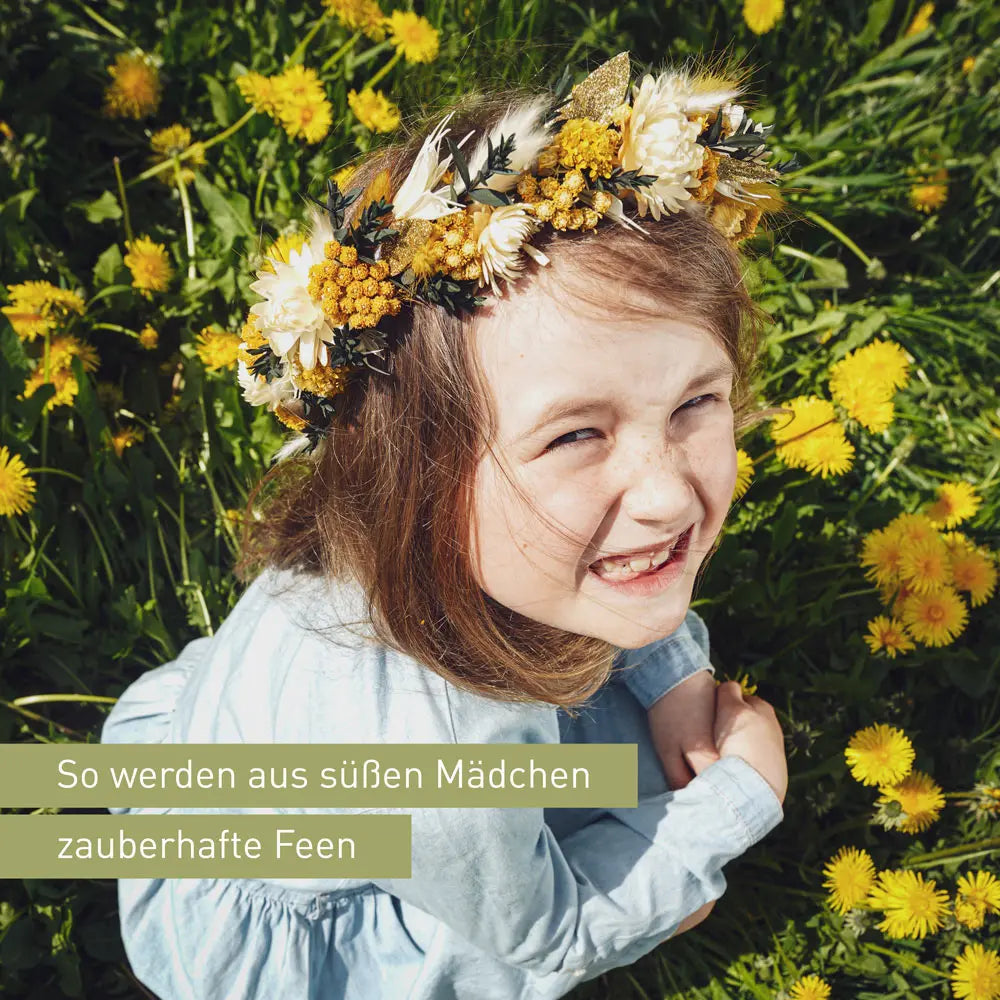 Haarkranz VALINA Feder&Konfetti
