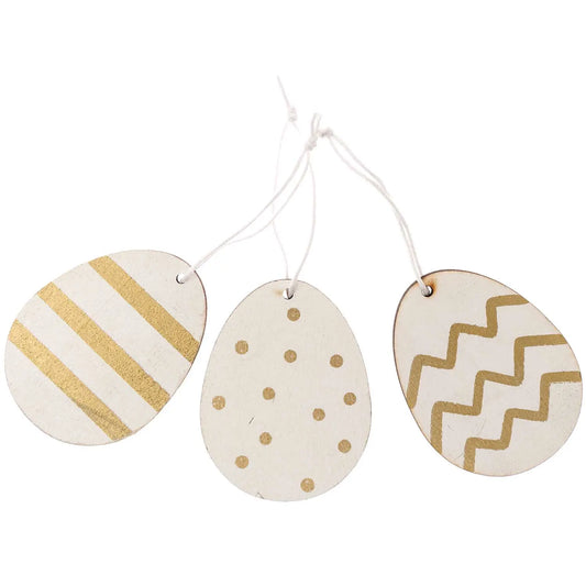 Holzhänger OSTEREI | 3 Farben Rico Design