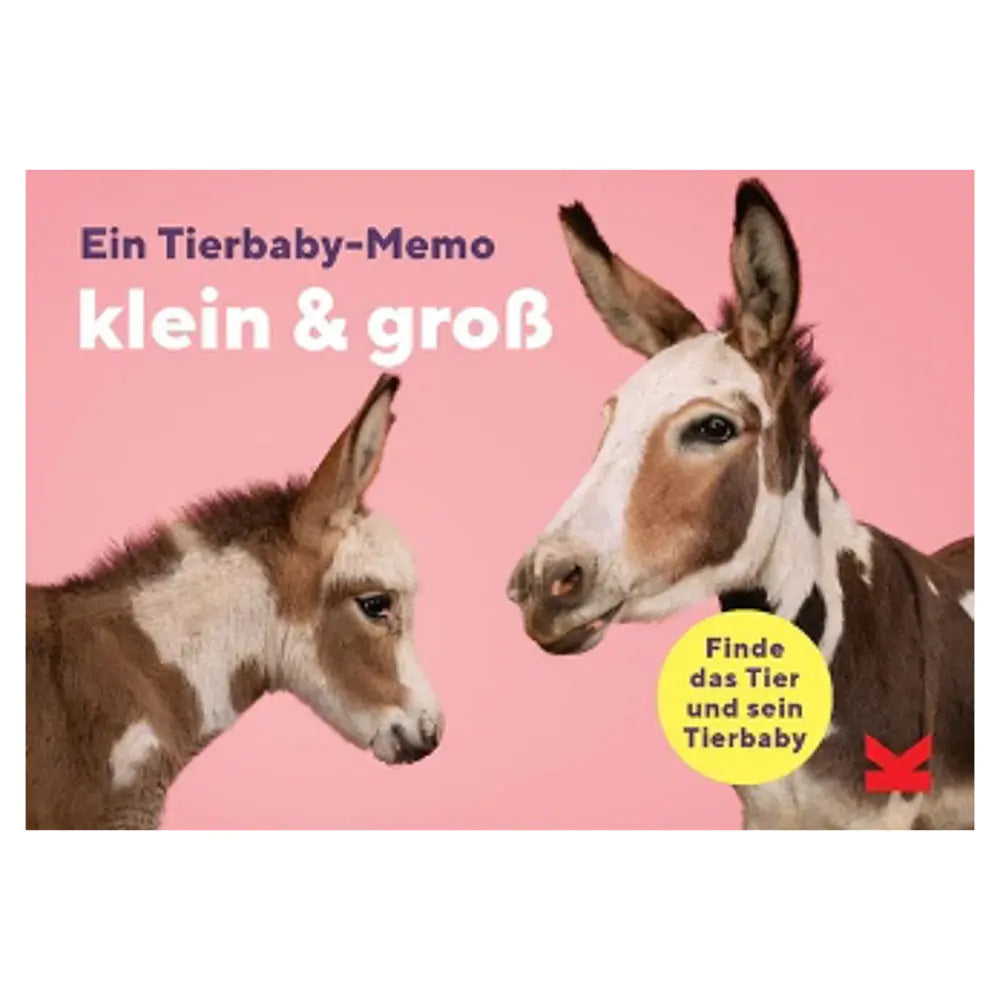 Klein & groß - Ein Tierbaby Memo Laurence King Verlag