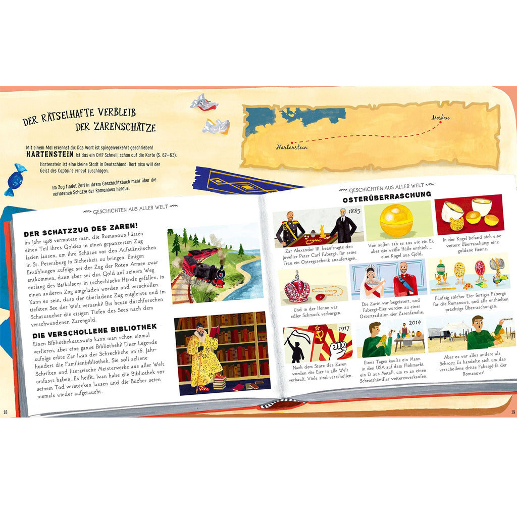 Auf Schatzsuche um die Welt | Knesebeck | Kinderbuch