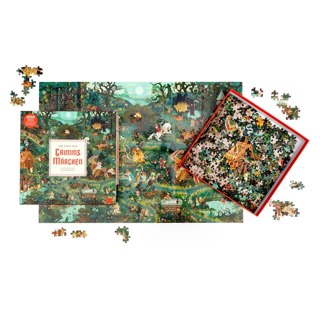 Grimms Märchen | Laurence King | 1000 Teile Puzzle