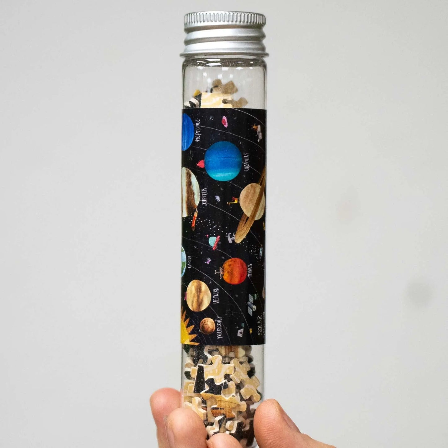 Micropuzzle DISCOVER THE PLANETS - Flaschenpost Londji