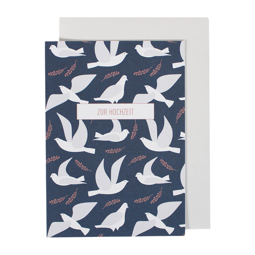 Zur Hochzeit | Klappkarte