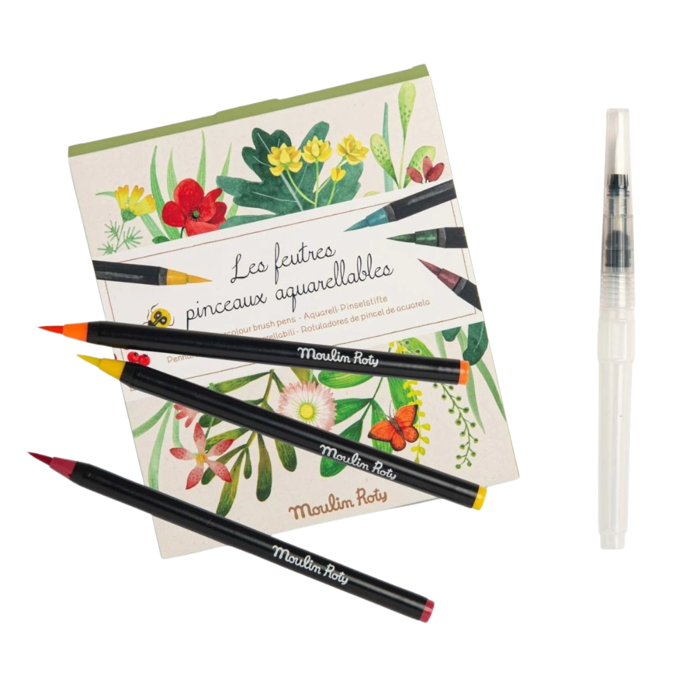 12 Aquarell‑Pinselstifte | Stifte‑Set