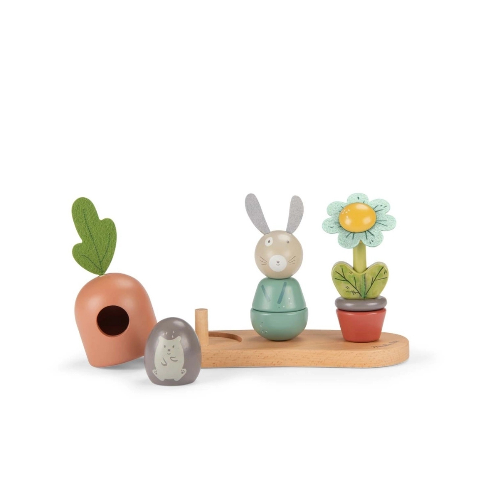 Trois Lapins | Stapelspiel aus Holz