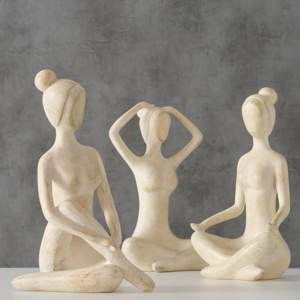 Figur Yoga | Yogaskulptur | 15 Varianten
