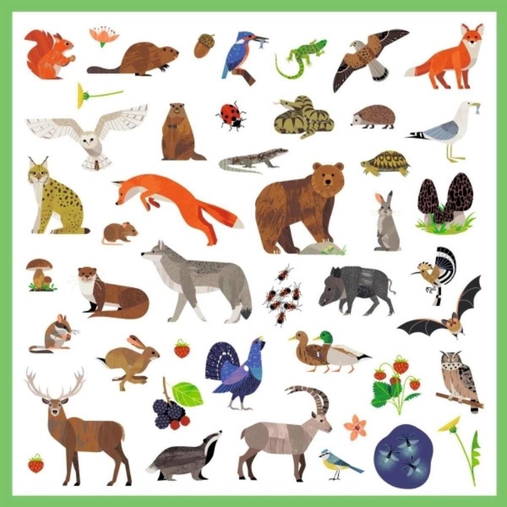 Tierwelt | Sticker-Set