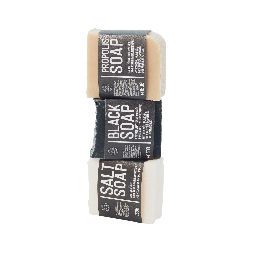 Black Edition | Kaltgerührte Seife 150 g | verschiedene Varianten