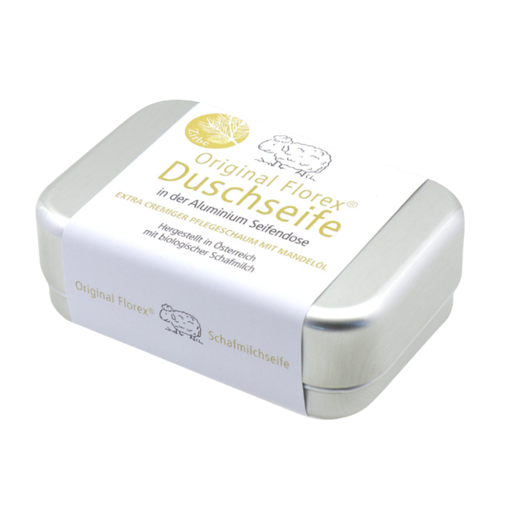 Wohlfühlzeit | Schafmilchseife in Aluminiumdose