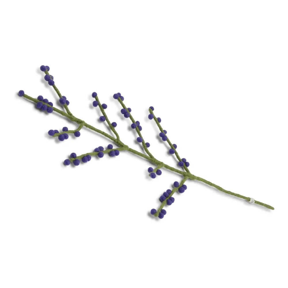 Berry Branch | Filz-Zweig mit Beeren | verschiedene Farben