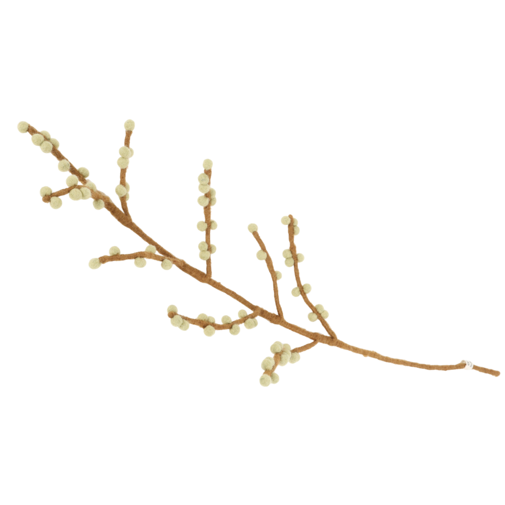 Berry Branch | Filz-Zweig mit Beeren | verschiedene Farben