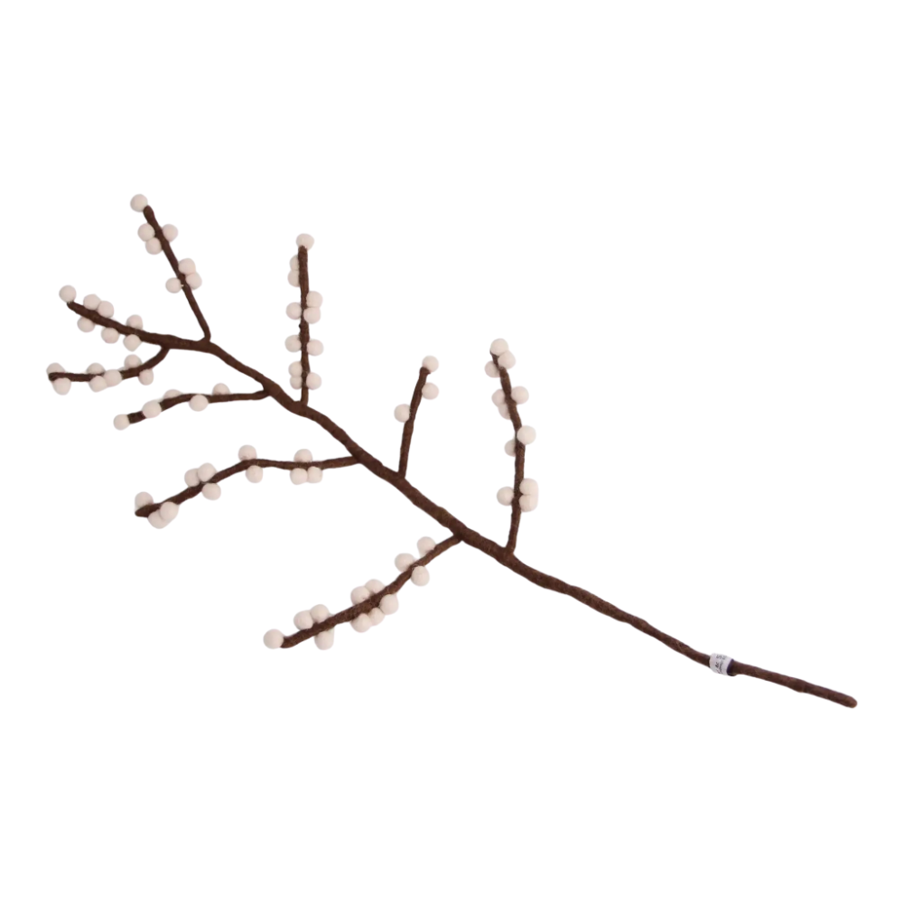 Berry Branch | Filz-Zweig mit Beeren | verschiedene Farben