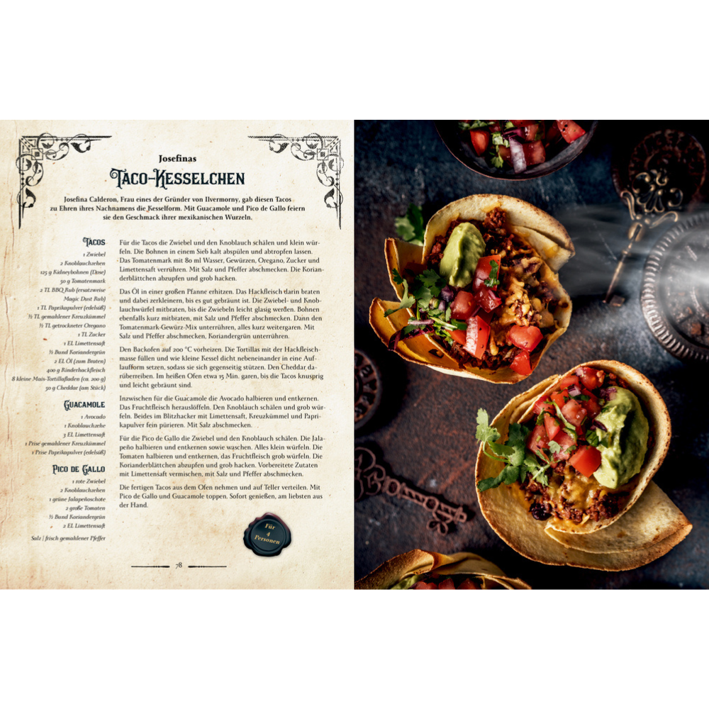 Magische Rezepte für Zauberschüler | Das ultimative Fan-Kochbuch | Kochbuch