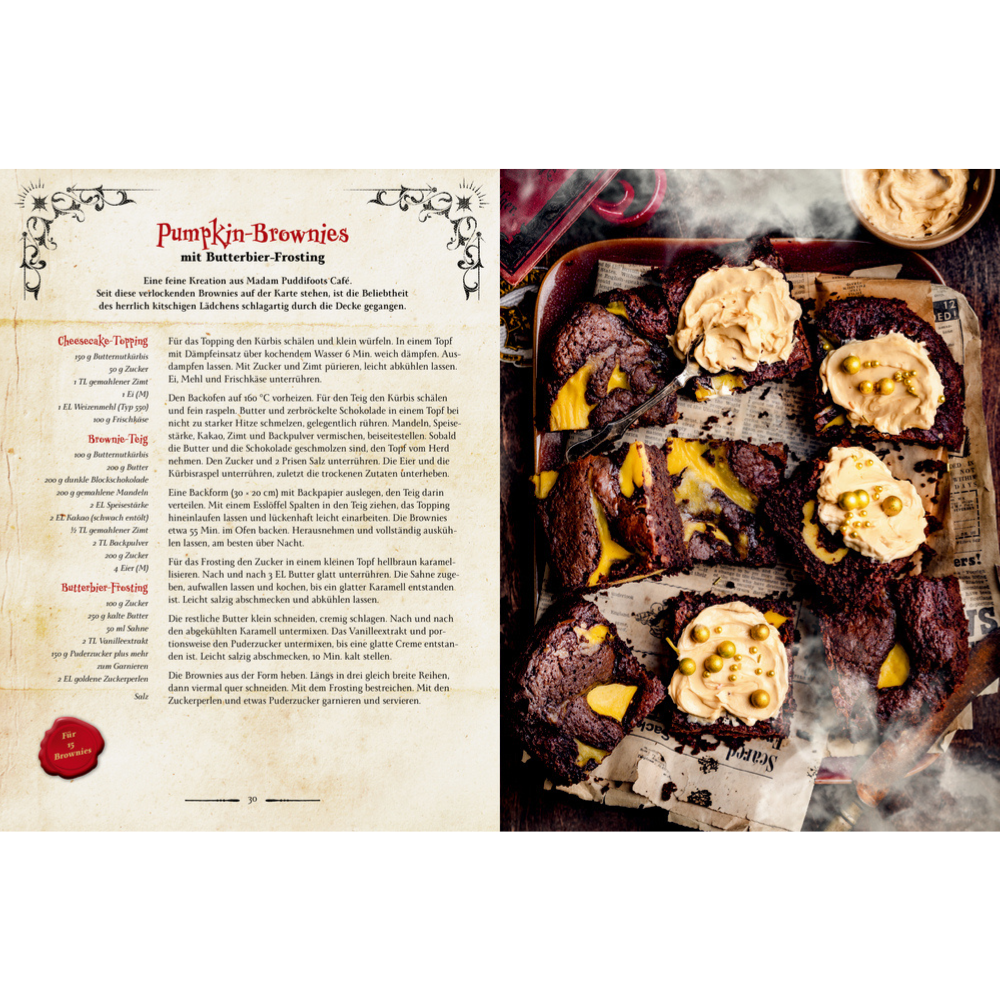 Magische Rezepte für Zauberschüler | Das ultimative Fan-Kochbuch | Kochbuch