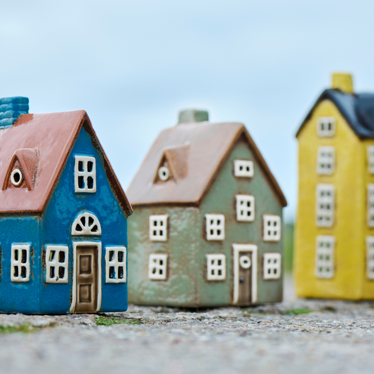 Nyhavn | Ib Laursen | Teelichthaus | grün mit brauner Tür