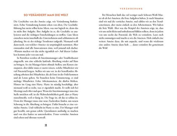 Wie eine verrückte Ameise die Welt verändern kann | Sachbuch