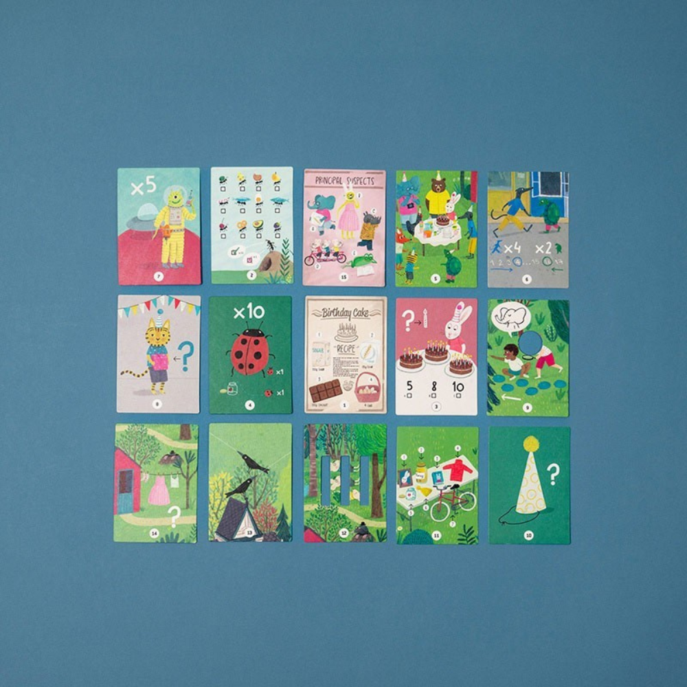 The Mysterious Case of the Birthday | Detektiv-Puzzle