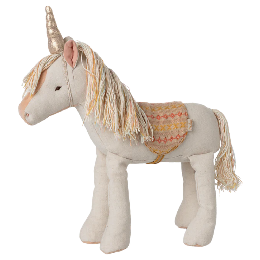 Einhorn | Maileg | Kuscheltier | 2 Gren Feder&Konfetti Einhorn | Maileg | Kuscheltier | 2 Gren Feder&Konfetti