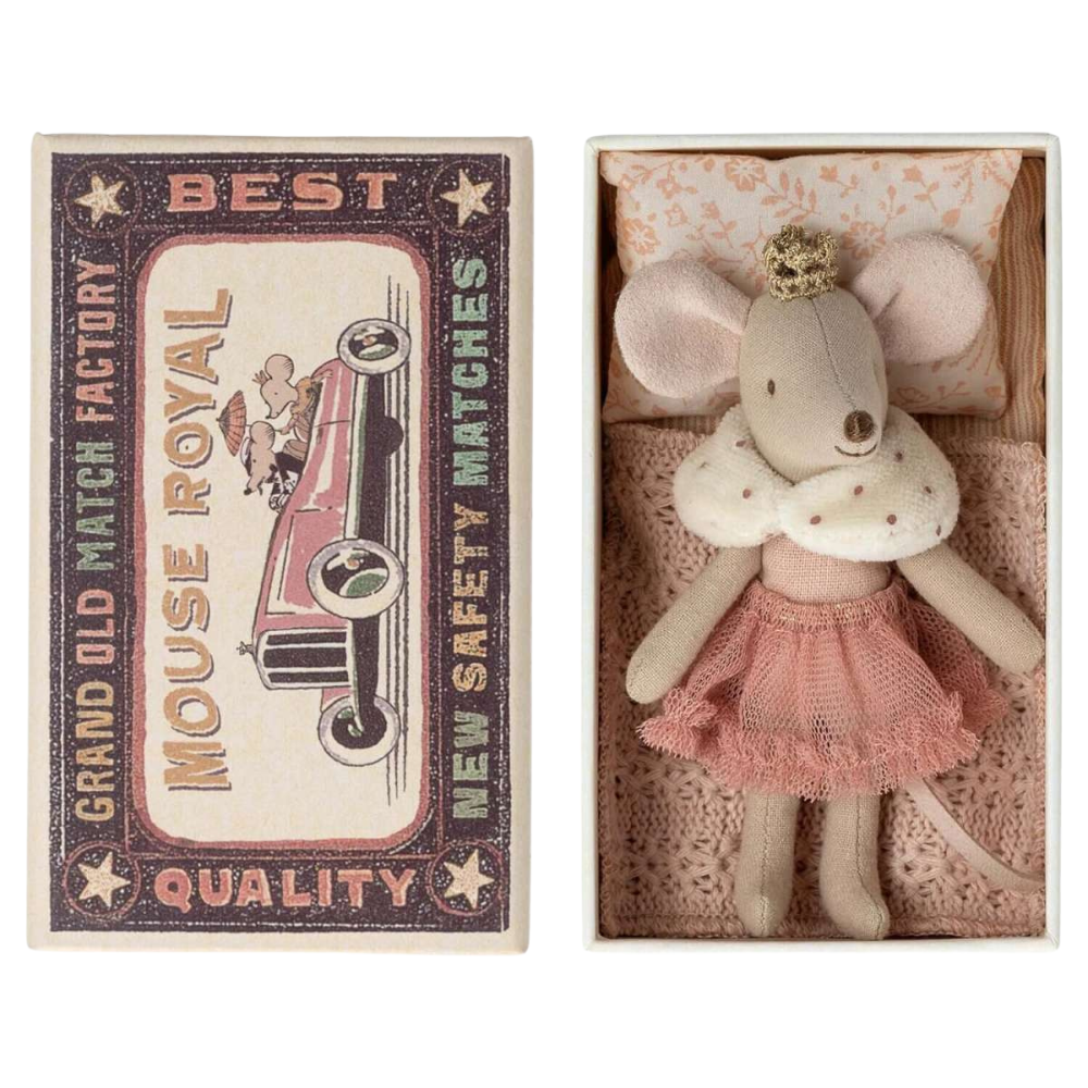 Maileg Maus | Prinzessin | Kleine Schwester | 2 Varianten