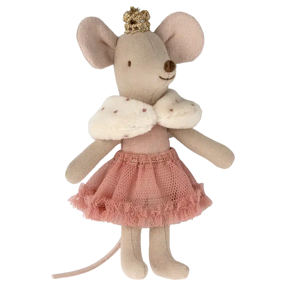 Prinzessin Maus in Streichholzschachtel | Maileg Figur – Kleine Schwester | 2 Varianten