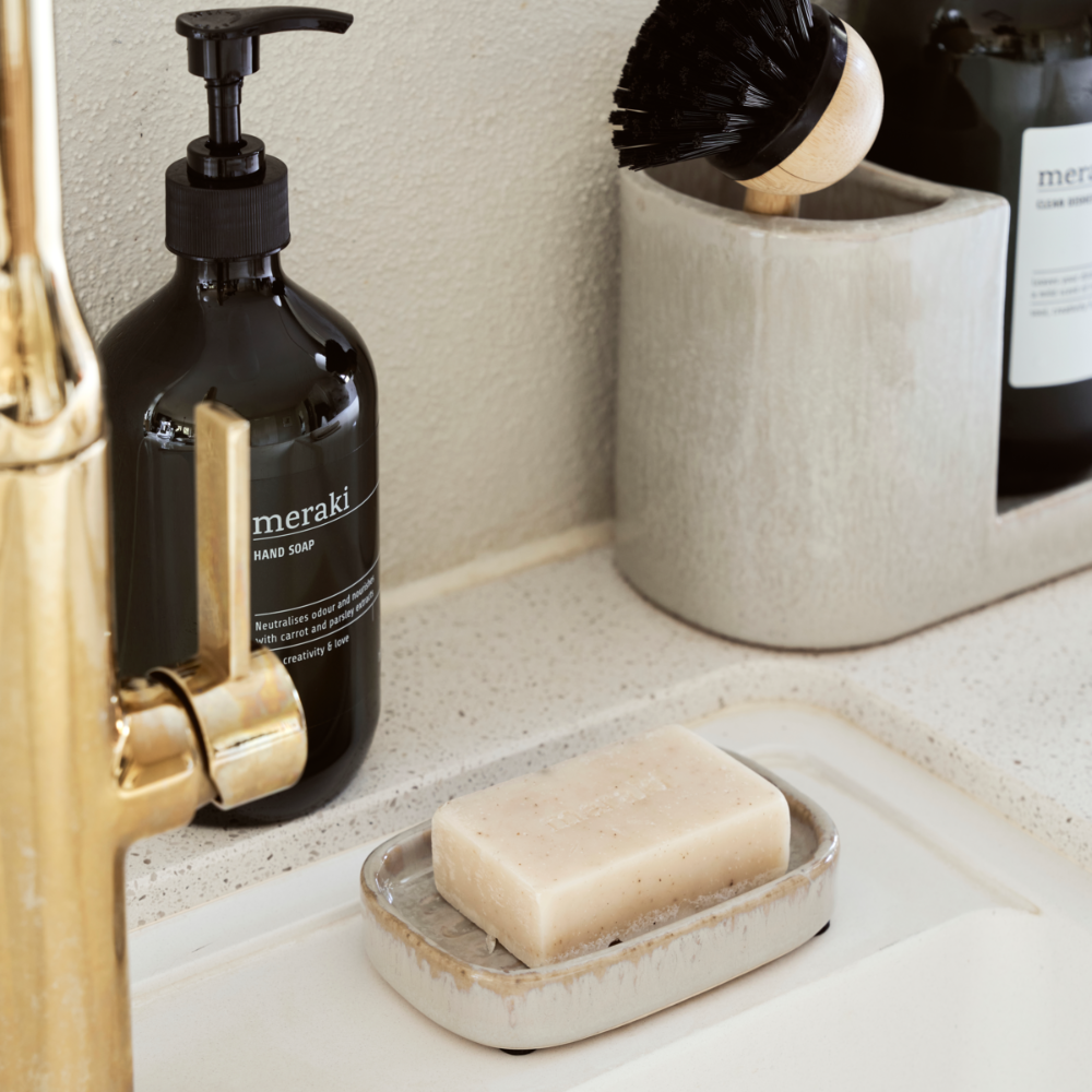 Datura Shellish Grey | Handgefertigte Steingutstücke | 4 Varianten