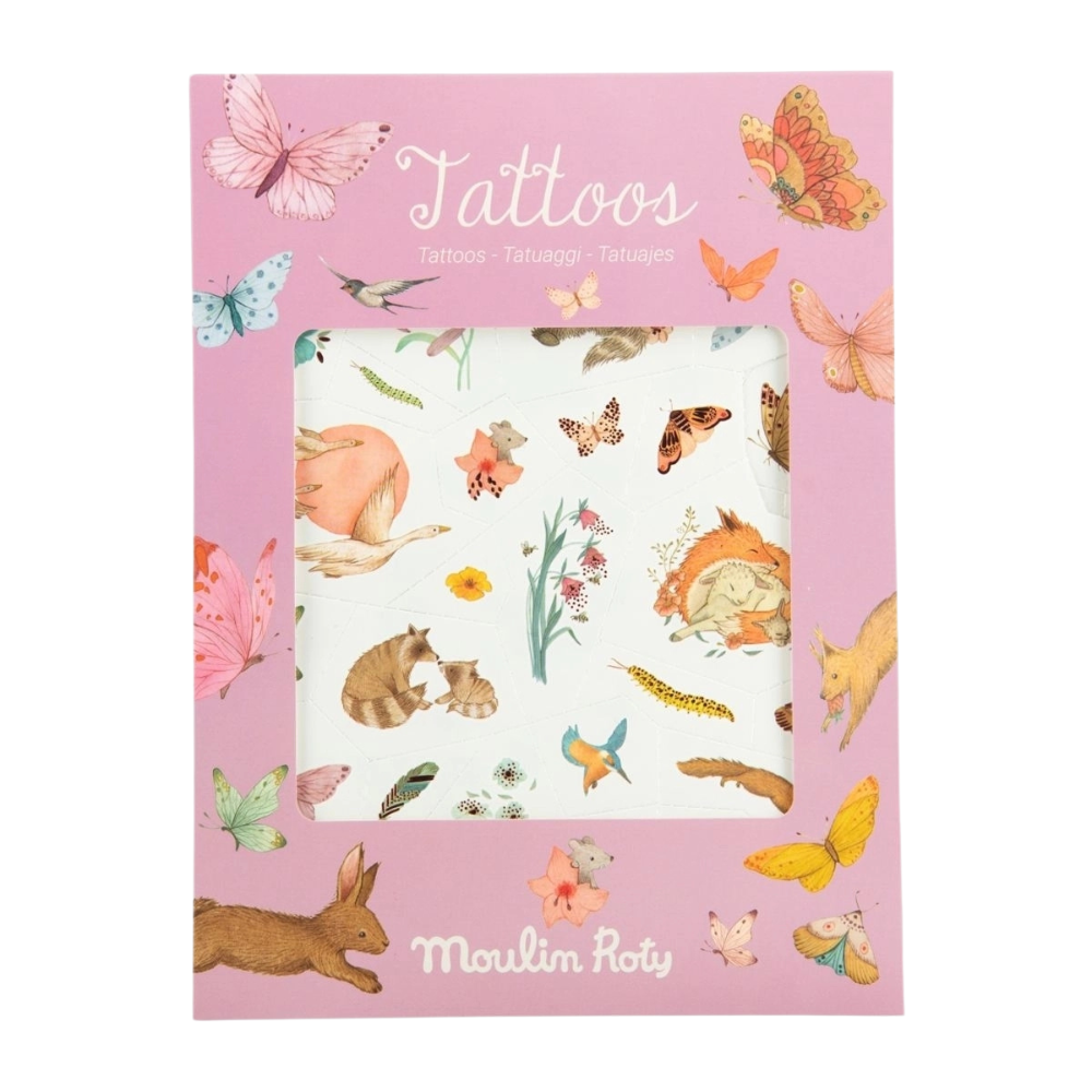 Moulin Roty Tattoos | Tattoos-Set | 2 Varianten