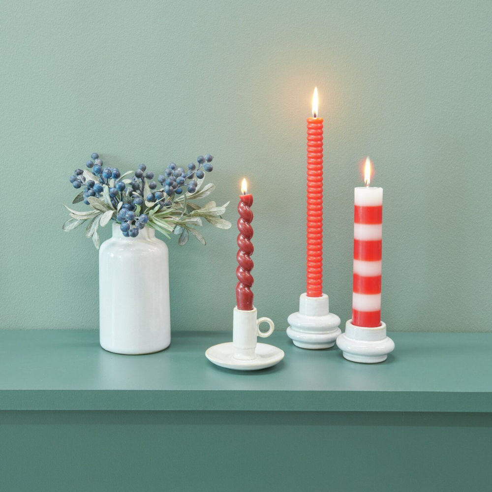 Porzellan Kerzenhalter | Rico Design | 2 Varianten