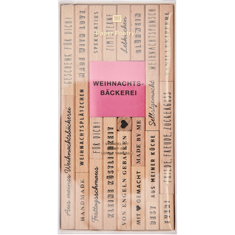 Weihnachtsbäckerei | Stempelset