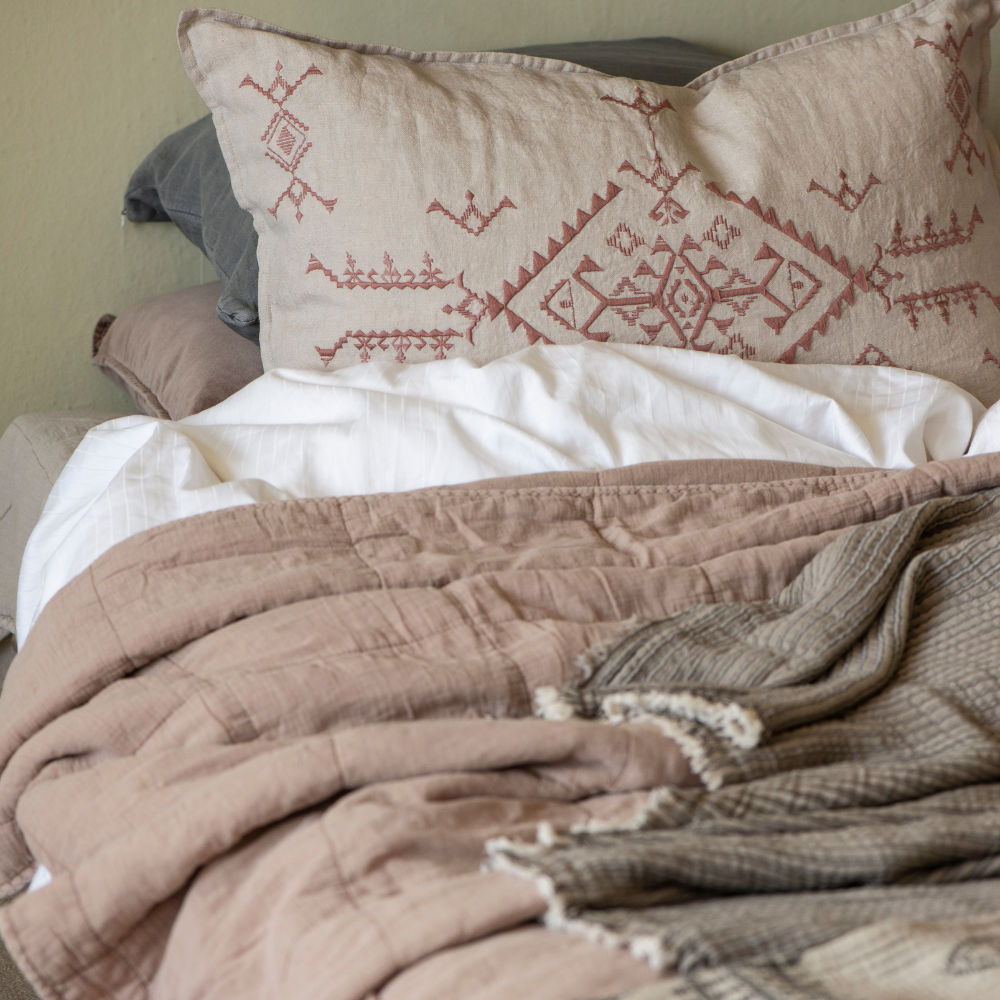 Tagesdecke VINTAGE QUILT | 2 Farben