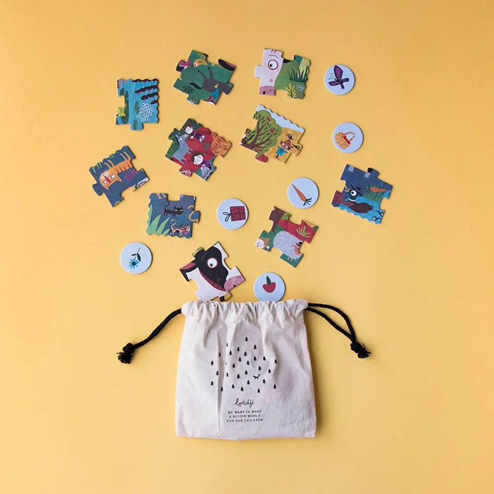 Pocket Puzzle MY LITTLE FARM Londji