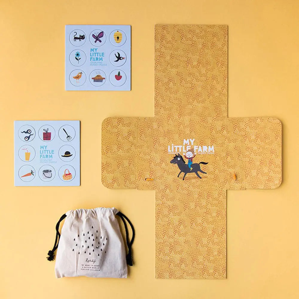Pocket Puzzle MY LITTLE FARM Londji