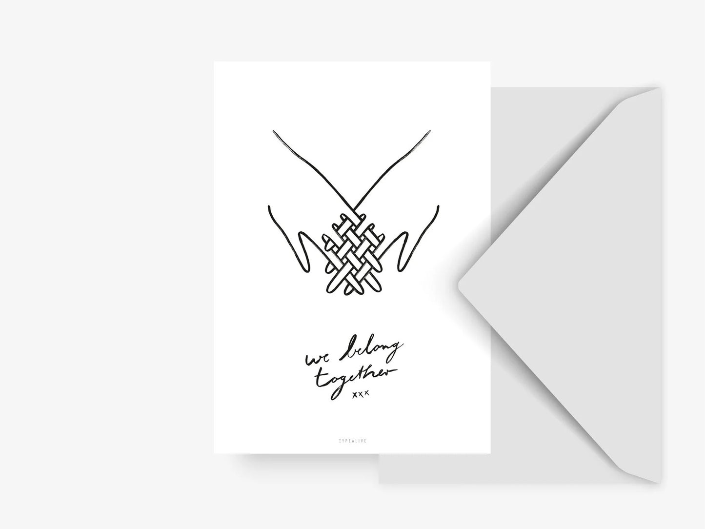 Belong Together | Postkarte