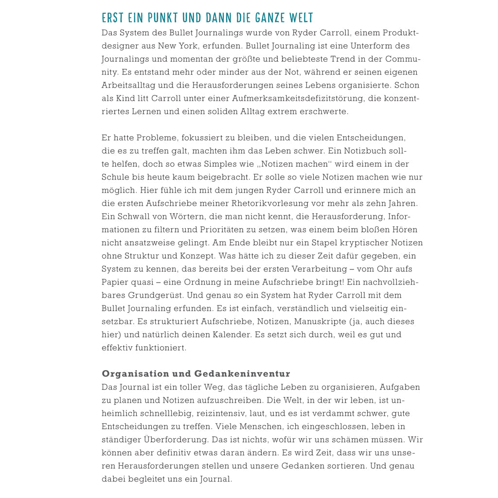 Gestalte dein Journal mit der Bullet-Methode | Südwest | Kreativ Ratgeber