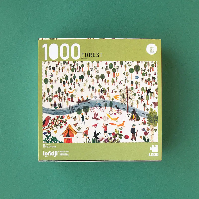 Puzzle FOREST | 1000 Teile - Feder&Konfetti
