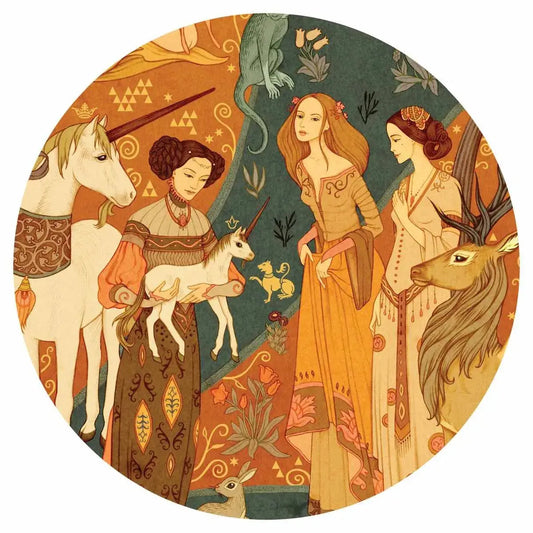 Puzzle Gallery: Unicorn Garden - 500 Teile Djeco